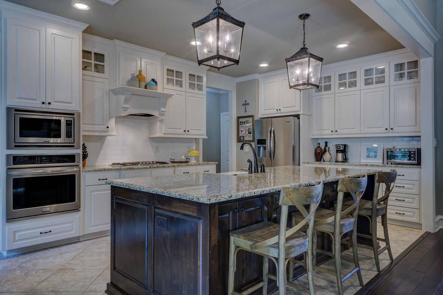 Kitchen island and cabinetry remodel project